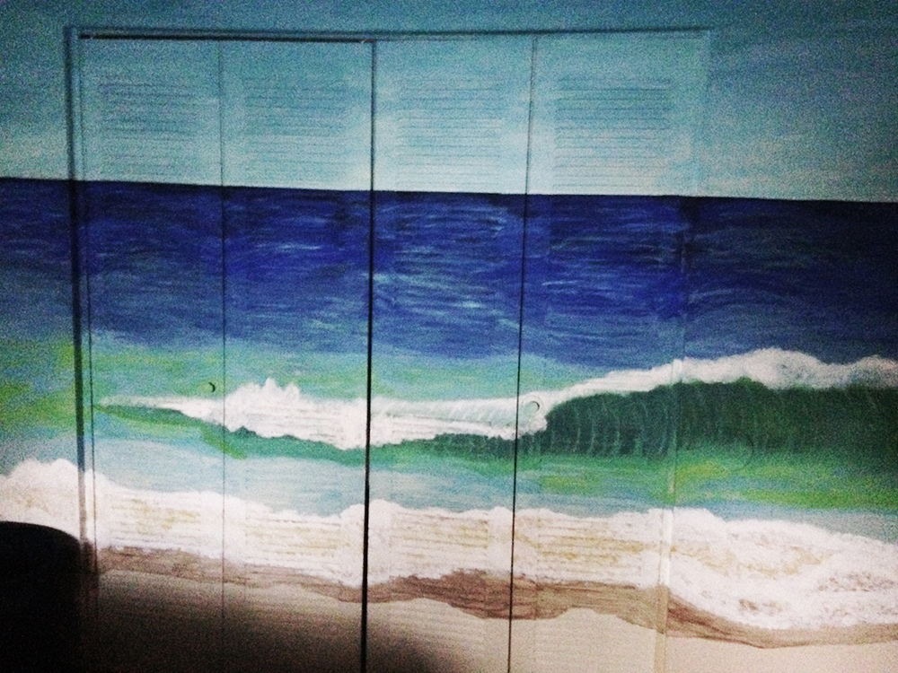 Beach Bedroom Mural